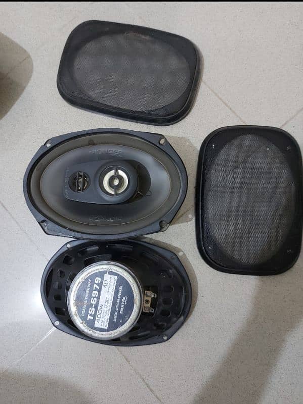 Pioneer amp speakers 1