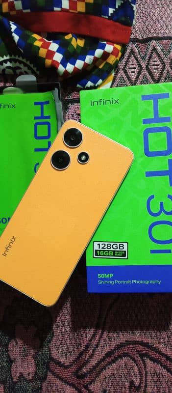 Infinix hot 30i 8/128 full box 0