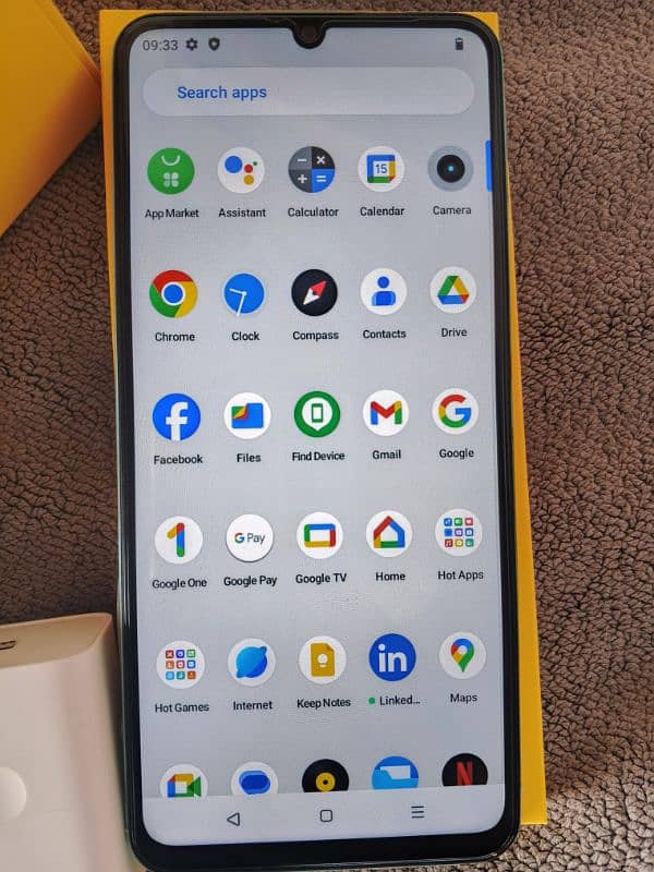 Realme C51 4/128 GB With Box Charger 1