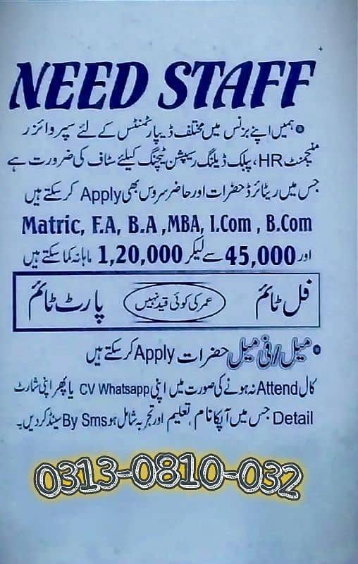 provide jobs (STS) 0