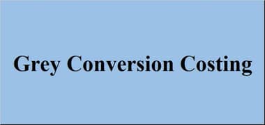 45000 Rs Excel Sheet | Grey Conversion Costing - Contract