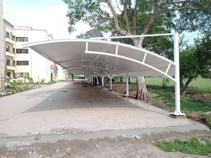 Tensile Shades /car parking Porch Sheds | Marquee Sheds | Pole Parking 5