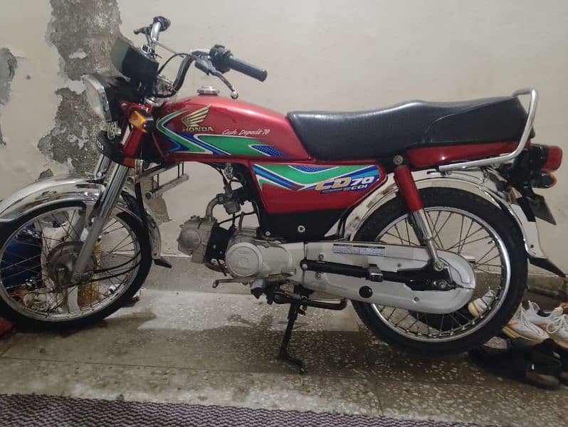 Honda CD 70 Urgent For Sale | Honda In Bikes | Total Geniune 0