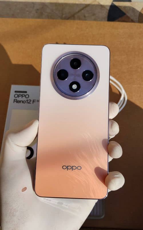 Oppo Reno 12 F 5G 12/256 open box with warranty 0