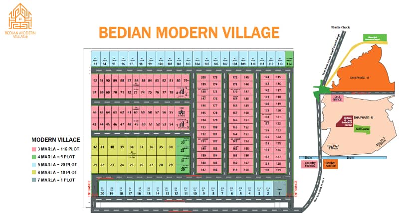 3 Marla Residential Plot For Sale In Modern City Heir Bedian Road, Lahore 0