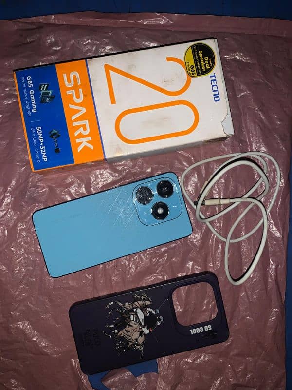 Tecno Spark 20 Memory 8 gb ram 256 gb memory 1