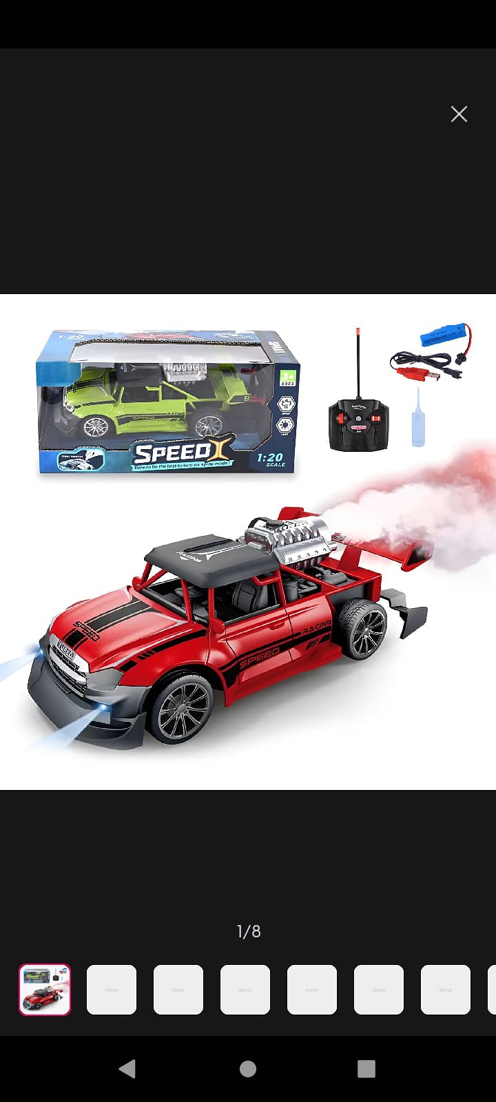 jeep remote control with smoke0313. 4812443 0