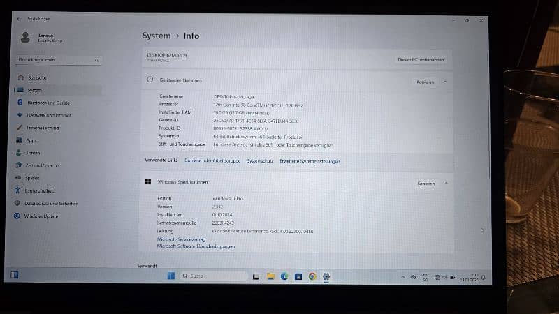 Lenovo Laptop 12th Gen i7 16GB Ram / 512 GB SSD 3