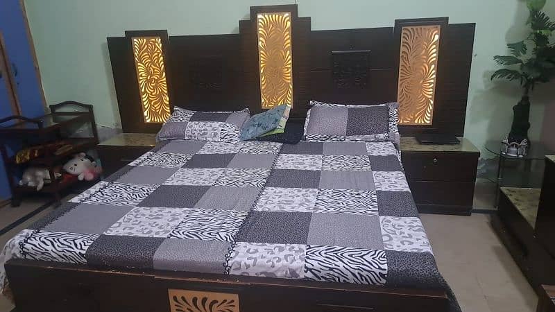 Bed, Dressing, 5 Seated Sofa 6