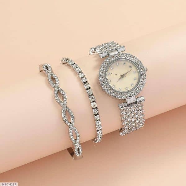 New Hot-Selling High-End Diamond-Studded Exquisite Women's Watch 0