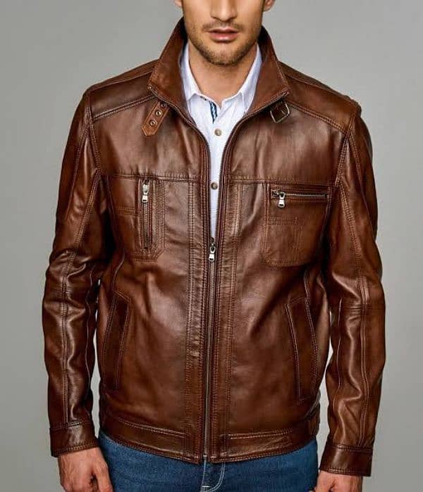 Pure leather jackets in different design according to your demand 6