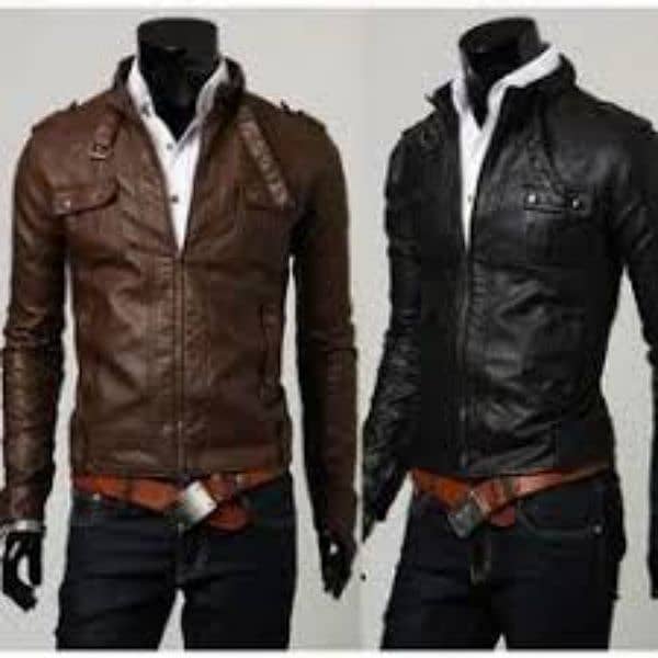 Pure leather jackets in different design according to your demand 7