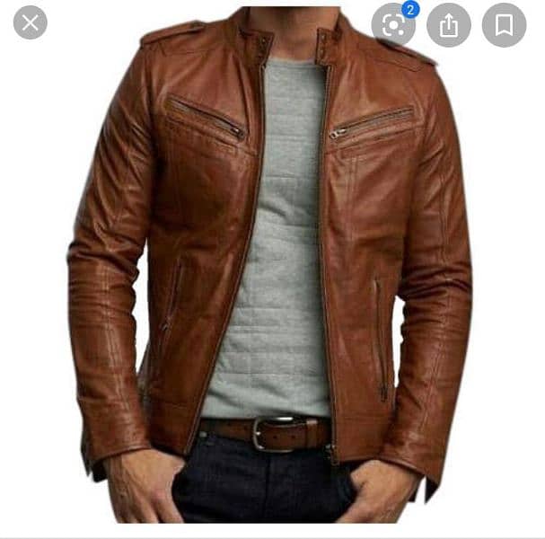 Pure leather jackets in different design according to your demand 9