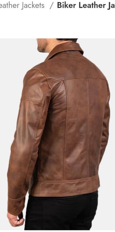 Pure leather jackets in different design according to your demand 12