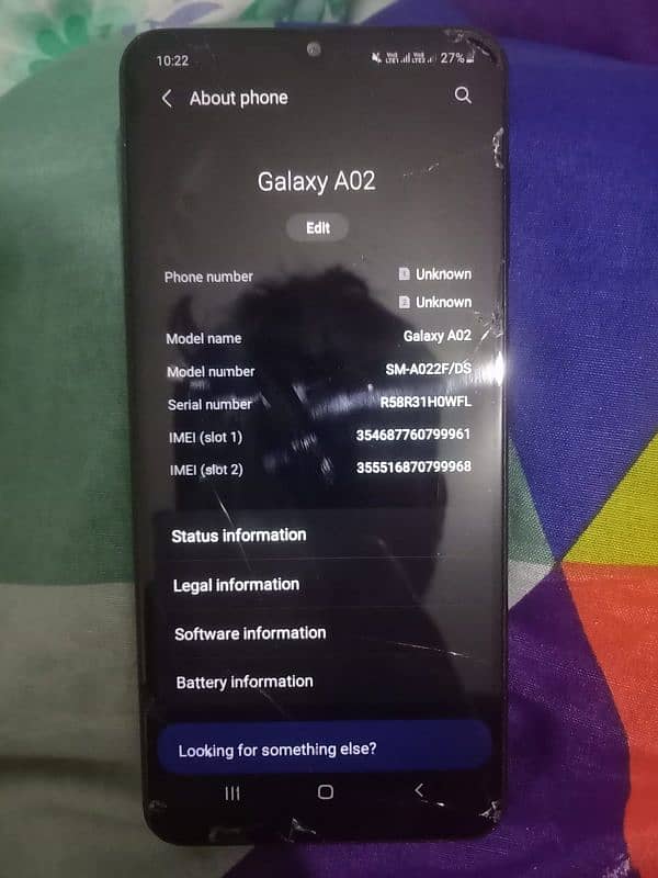 Samsung galaxy a02 3/32 5