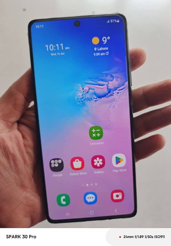 Samsung Galaxy S10 lite 0