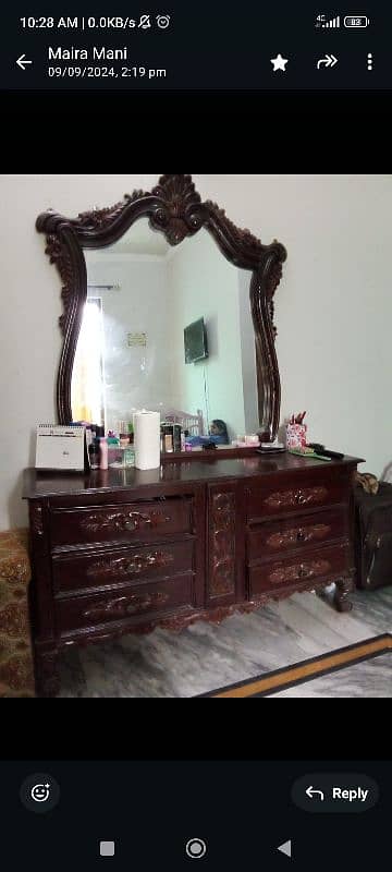 dressing table with console 2