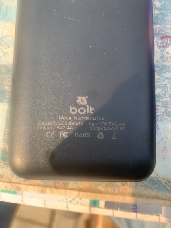 Bolt 20,000 mah Powerbank 0