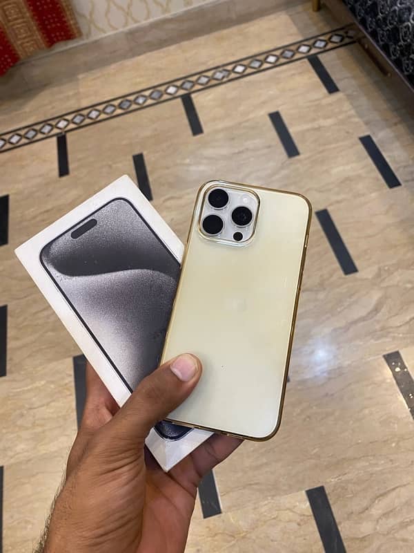 iphone 15pro max non pta jv white color 2