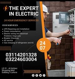 24/7 Elactrician services, Elactrical repair, Elactrical wirring