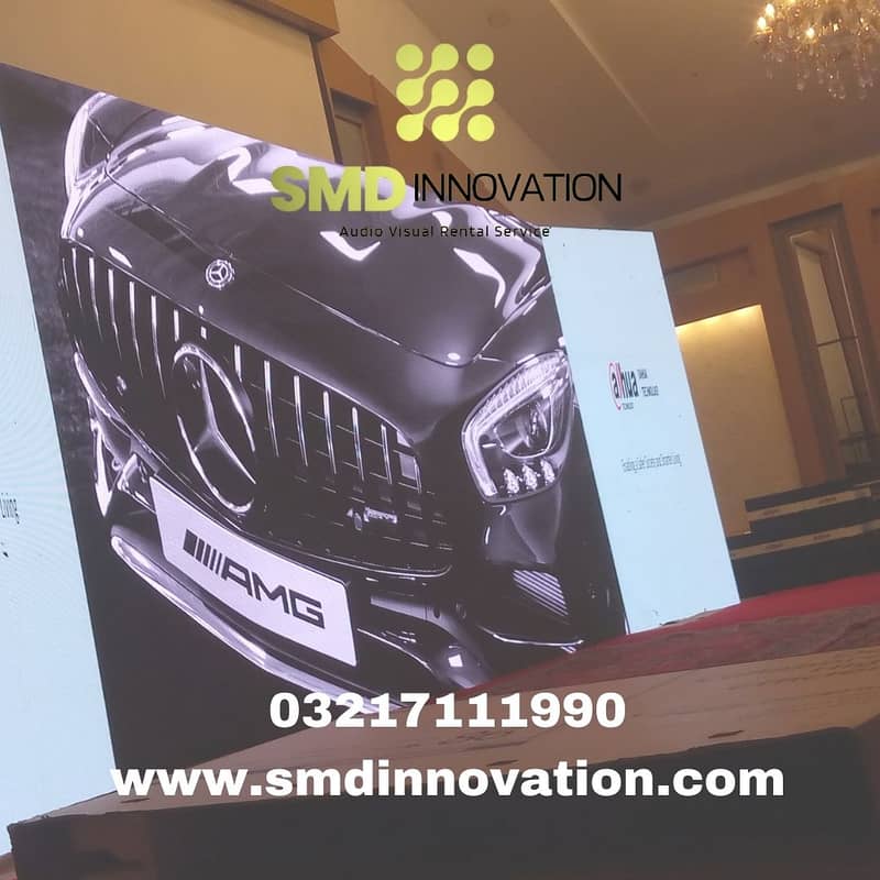 SMD / Smd screen / Audio Visual Equipment on rent in karachi 10