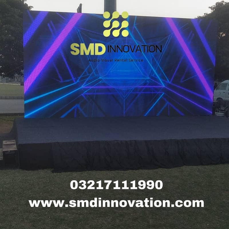 SMD / Smd screen / Audio Visual Equipment on rent in karachi 17