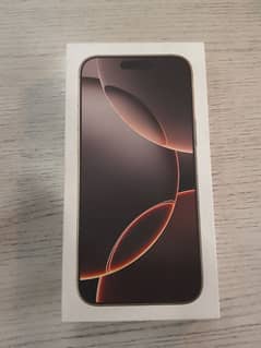 iphone 16 pro Max  Desert Titanium 256GB