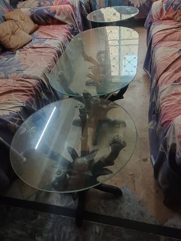 used center glass table 5