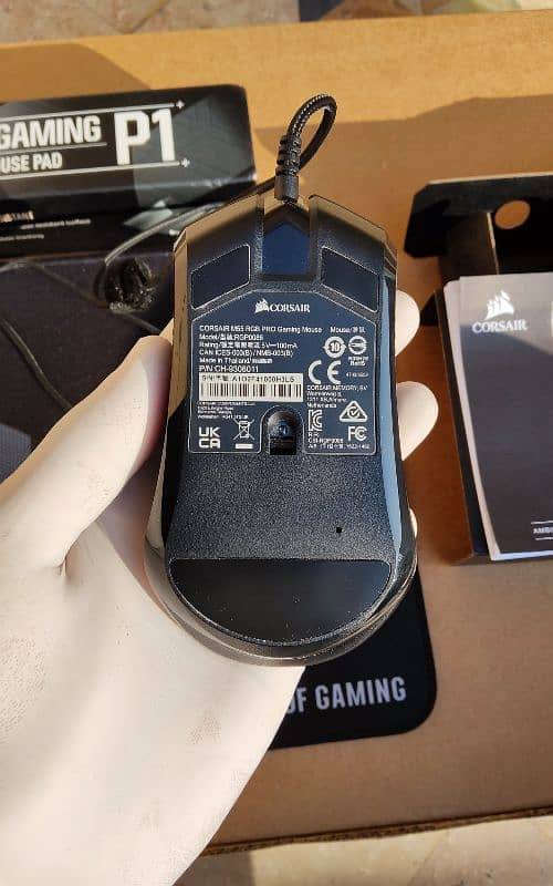 Corsair M55 RGB Pro Gaming mouse + FREE Asus Tuf P1 mousepad 10