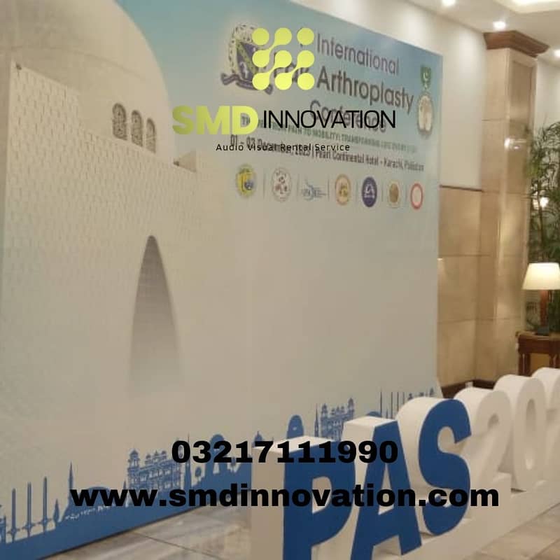 SMD / Smd screen /  Audio Visual Equipment on rent in karachi 1