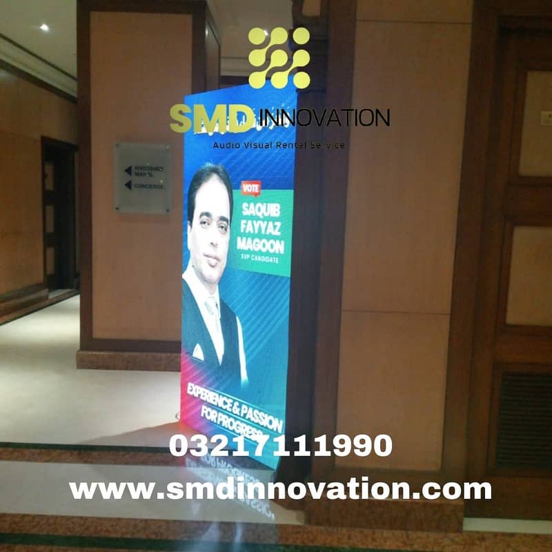 SMD / Smd screen /  Audio Visual Equipment on rent in karachi 14