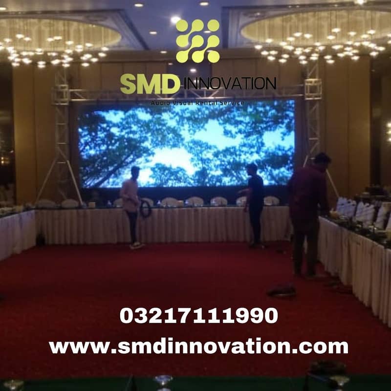 SMD / Smd screen /  Audio Visual Equipment on rent in karachi 18