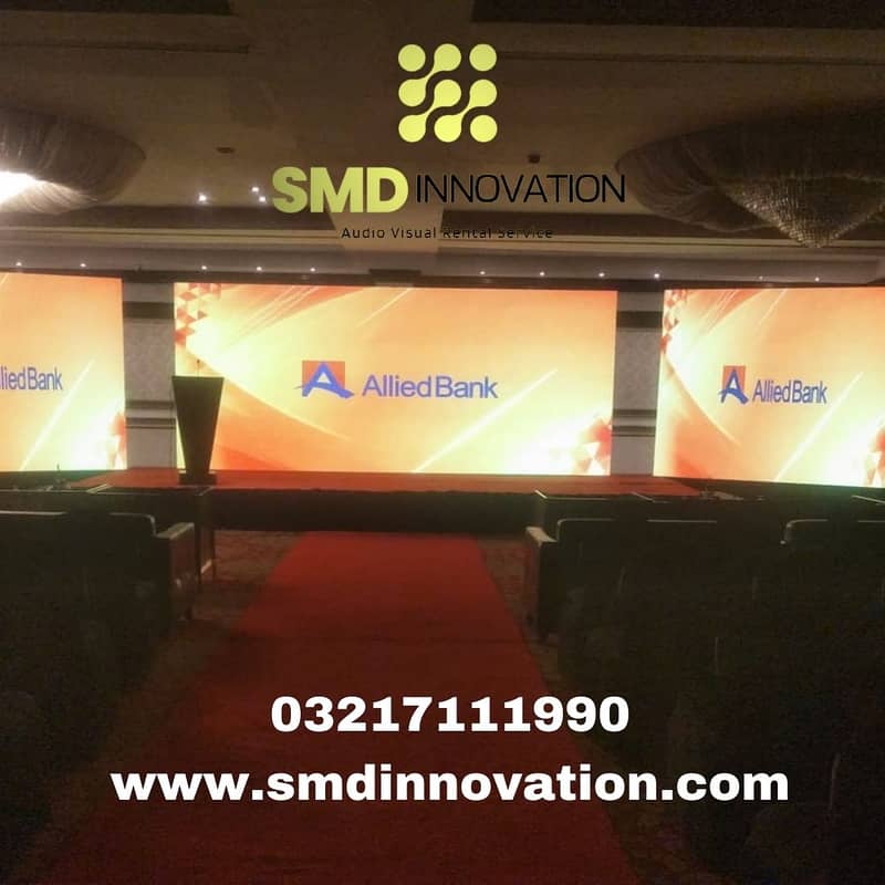 SMD / Smd screen /  Audio Visual Equipment on rent in karachi 19