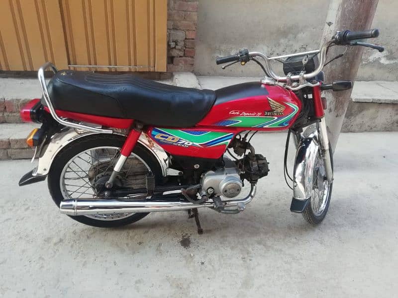 Honda CD 70 good condition fsd nomber 0321 7376613 0