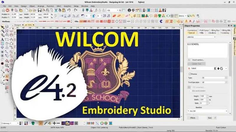 Wilcom E4.2 Lifetime Activated 2