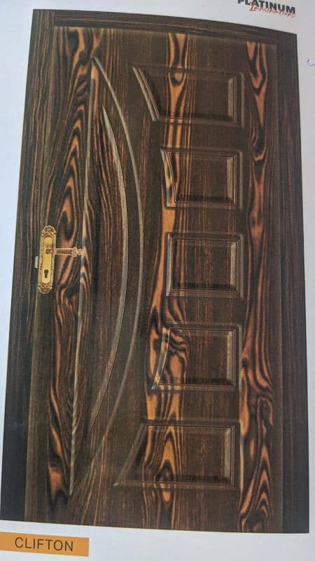 Melamine/Malaysian/Ash panel doors/Solid/Semi solid wooden doors 0