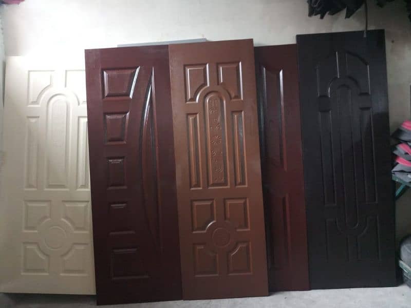 Melamine/Malaysian/Ash panel doors/Solid/Semi solid wooden doors 8