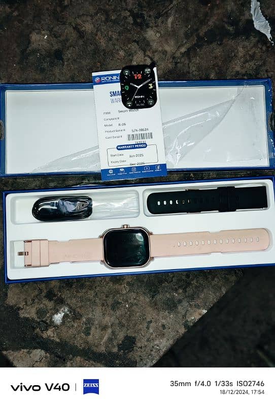 Ronin smart watch only 10day use bilkul new h 2