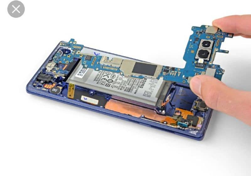 Samsung Note 9 Board With bentry. 0