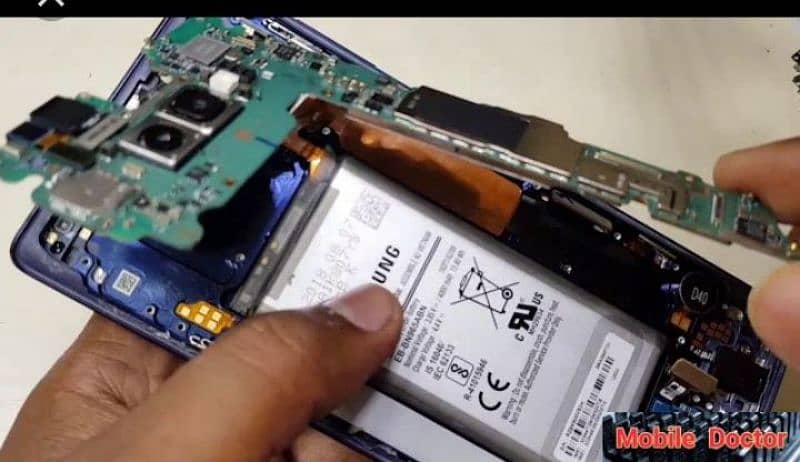 Samsung Note 9 Board With bentry. 2