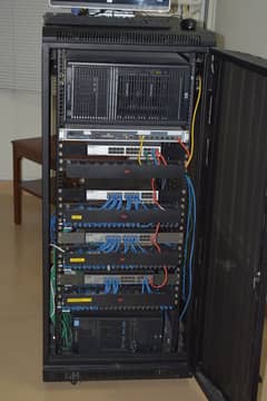 27 u server rack for sale in good condition like new peshawar naguman