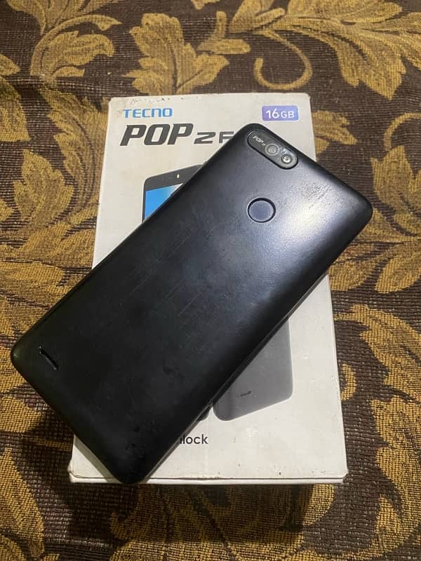 tecno pop 2f with box pta approved 0