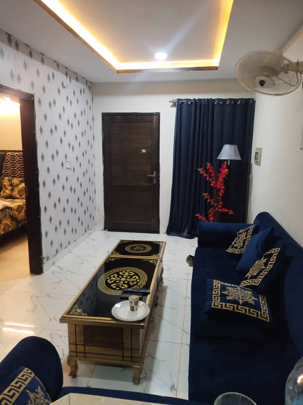 Per day 2bed full furnished flats available for rent 5