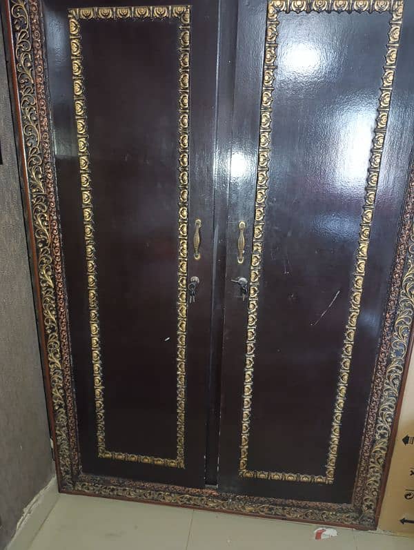 wooden wardrobe 1