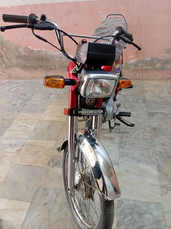 70cc Honda 2021 model fresh condition 1