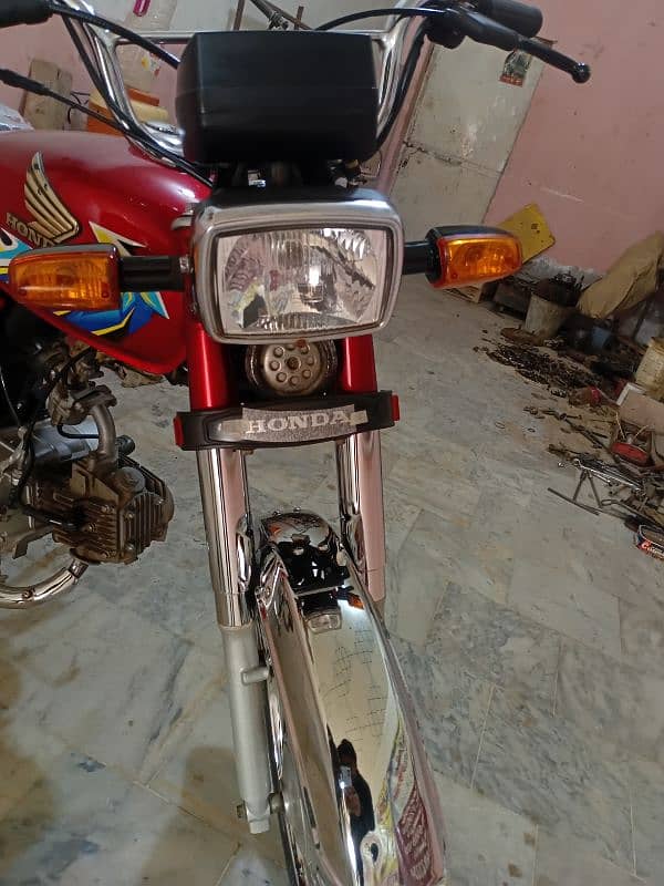 70cc Honda 2021 model fresh condition 3