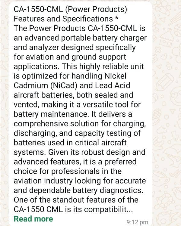 CA-1550-CML (Power products) 1