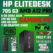 HP A12 Gaming PC  Affordable & Powerful Setup for Gamers