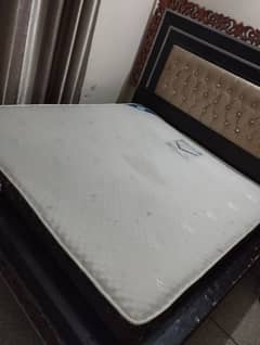 Used Bed Set, Mattress, cupboard for sale