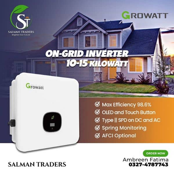 Growatt Ongrid inverter 0